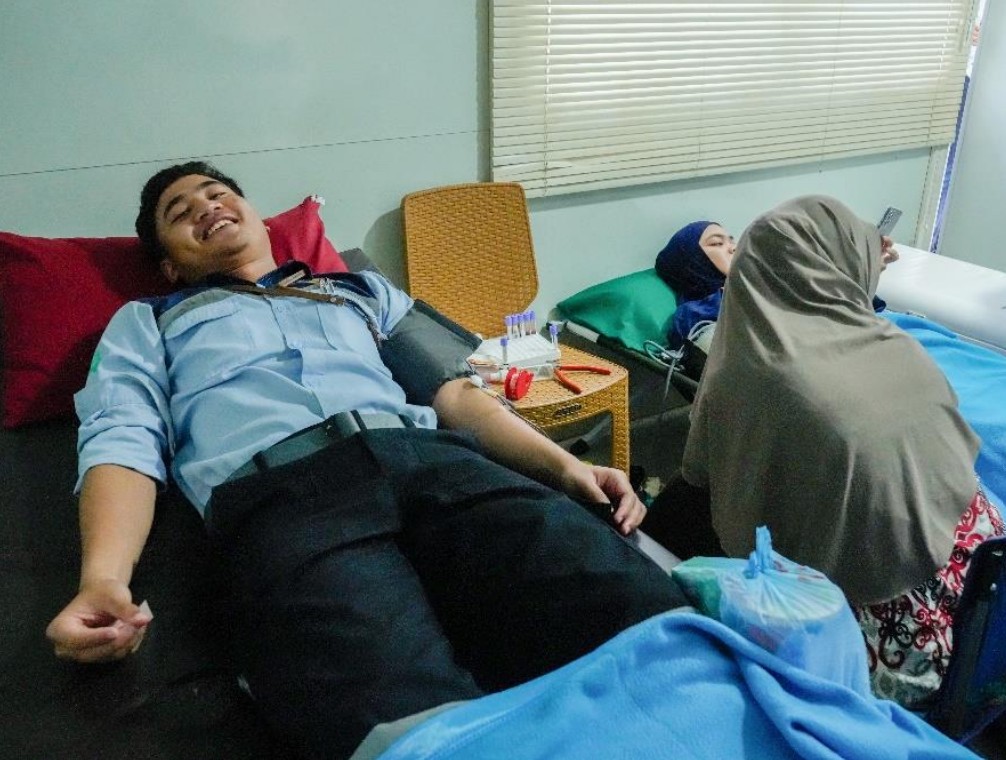 PT BAI Konsisten Lakukan Donor Darah Rutin Bersama PMI Kab. Mempawah